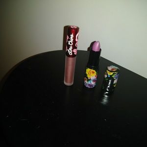 Lot of 2 lime crime lipstick
